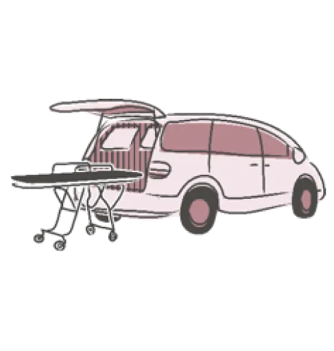 寝台車(20km まで)